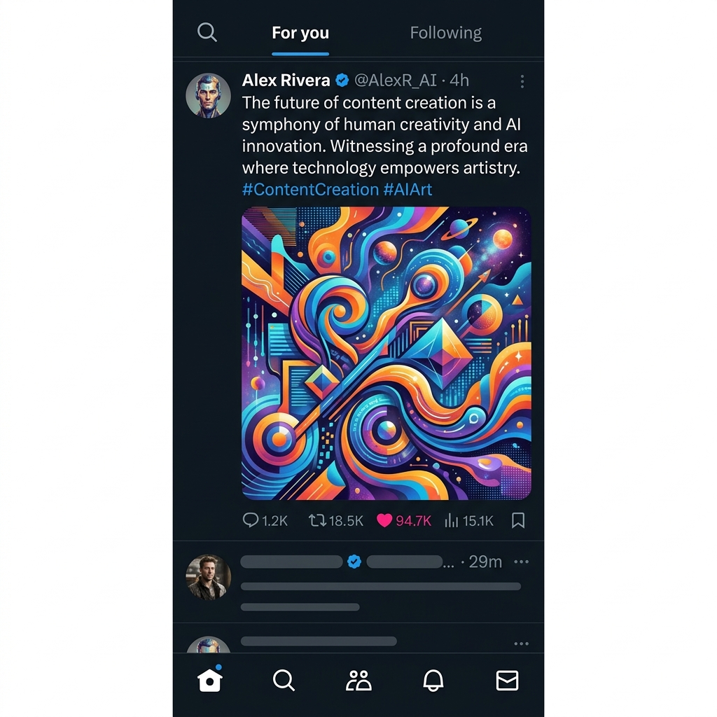 Twitter / X post generated by Drafft